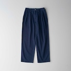 CURLY&Co./DENIM 2TUCK WIDE EZ PANTS -indigo-