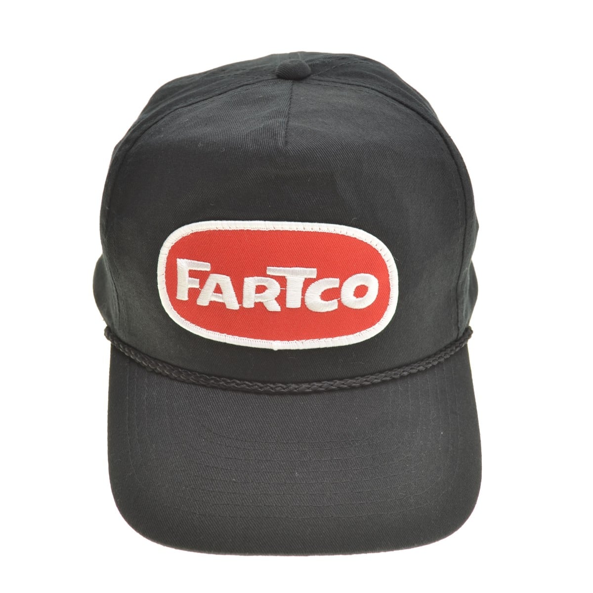 FARTCO SNAPBACK CAP BLACK