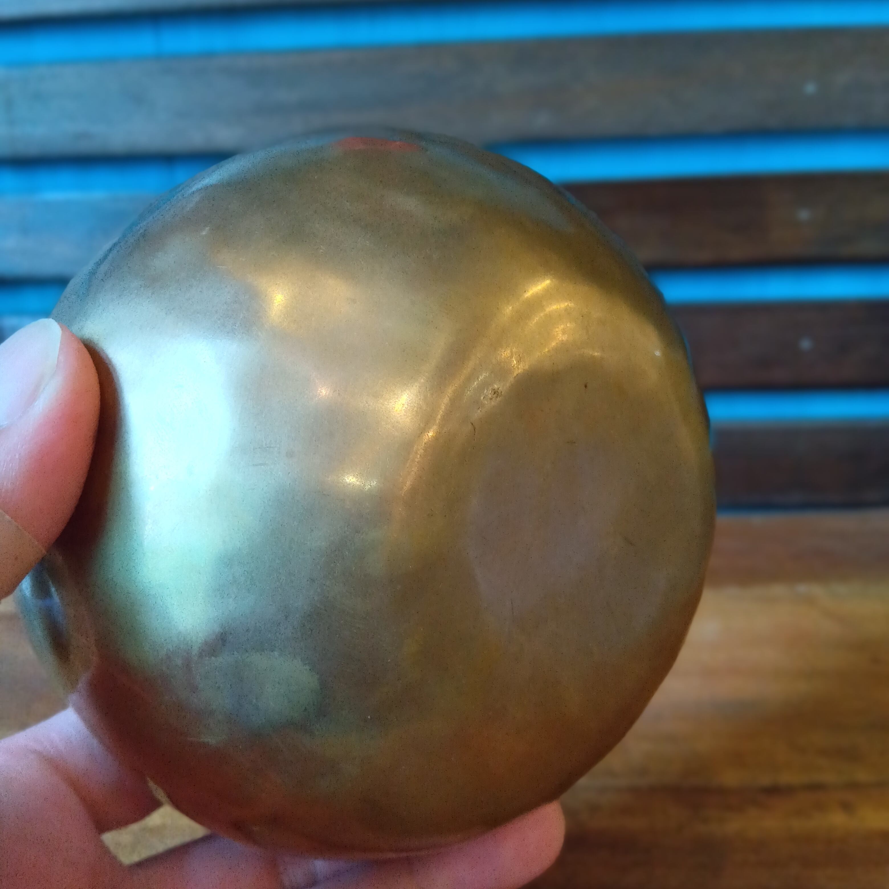 手打ち鍛造】ネパール製 ハンドメイド シンギングボウル（直径約13cm