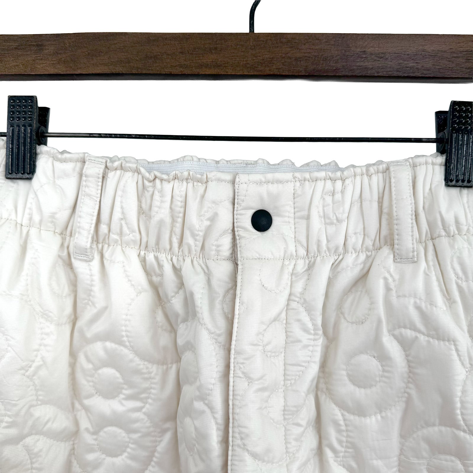 8G QUILTING RIBBED PANTS -WHITE- | 8G SHOOT WEBSTORE