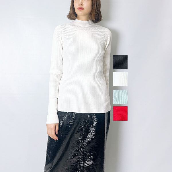 ELENDEEK エレンディーク HIGH NECK WIDE RIB KT 5124526106 2024秋物 