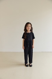 【取寄/韓国直送】Daily bebe 26/SM フリルプリーツセット｜夏服｜韓国子供服