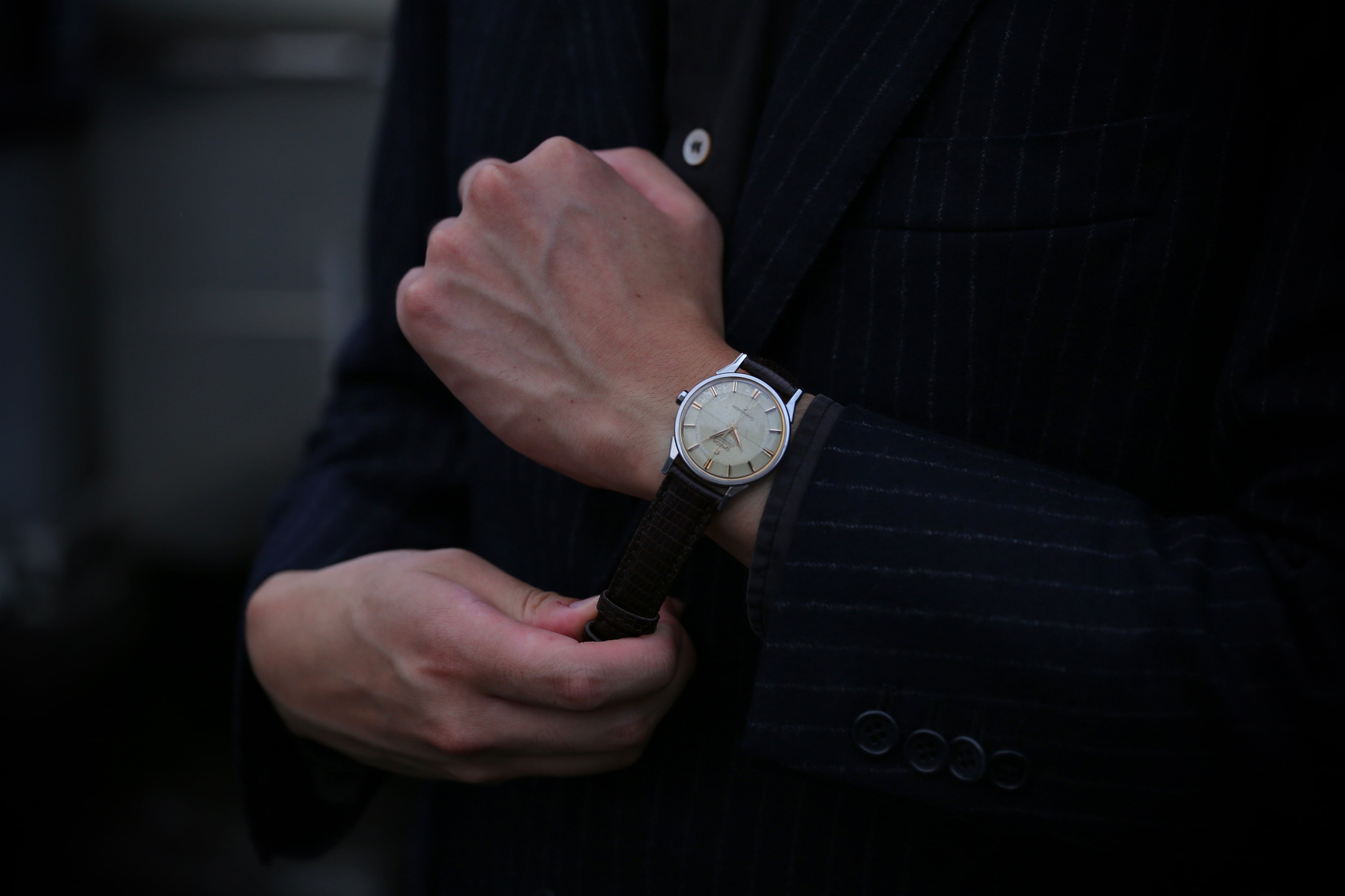 OMEGA】 1962年製 オメガ コンステレーション 12角 ノンデイト バイ