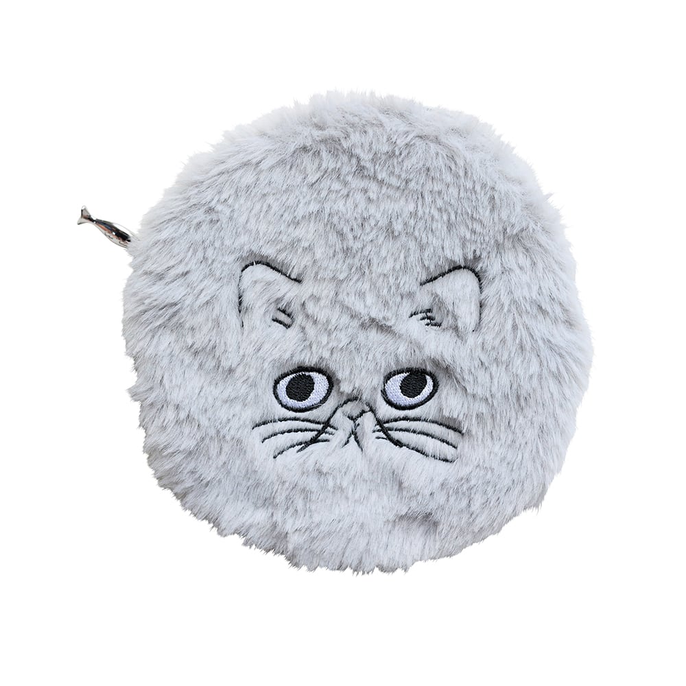 松尾ミユキ フラフィー サーキュラーポーチ キャット | Zakka so-la