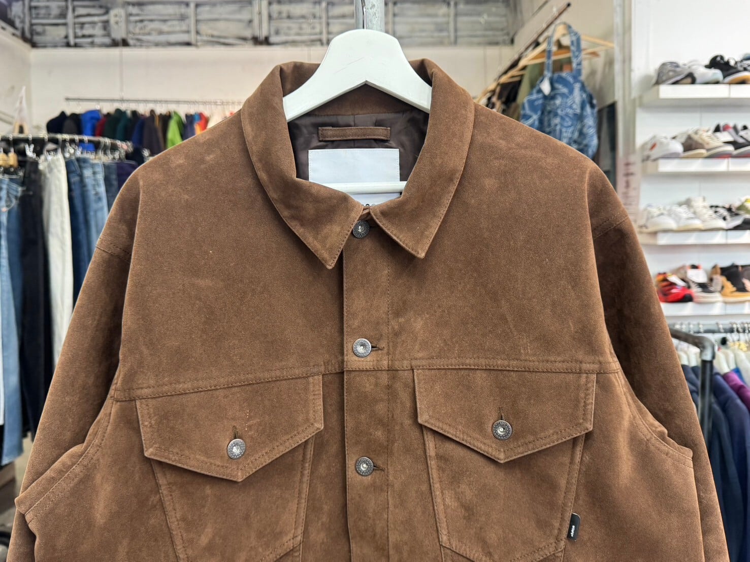 WTAPS JC SYNTHETIC JACKET BROWN 03 242CWDT-JKM01 82315 | BRAND  