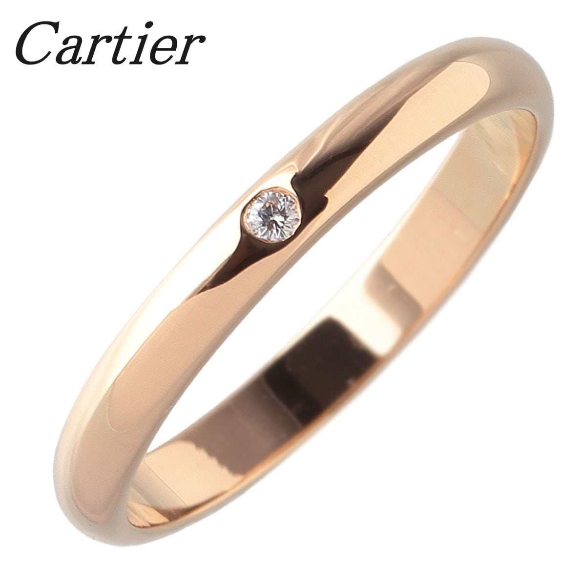 ★Cartier★ 1895 ウェディングリング 結婚指輪 1PD 750YG