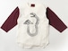 Snake mushroom Sleeves WHITE/BURGUNDY