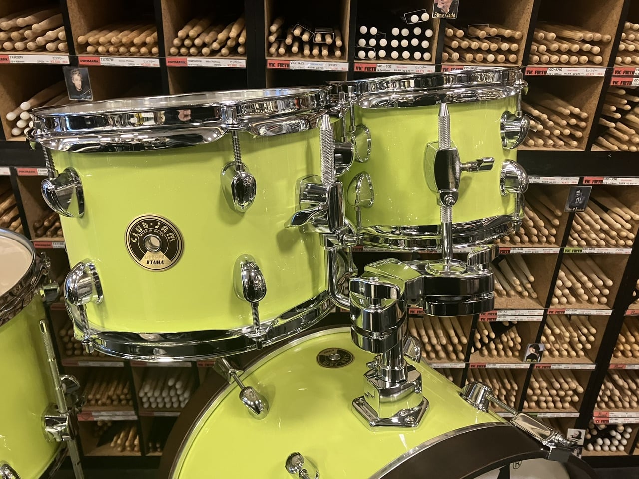 フリースタイルドラムVODドゥンドゥン&タムタムキット まぁまぁ商品❣️ 限定品] TAMA Club-JAM Kit with Double Tom Configuration フルオレ