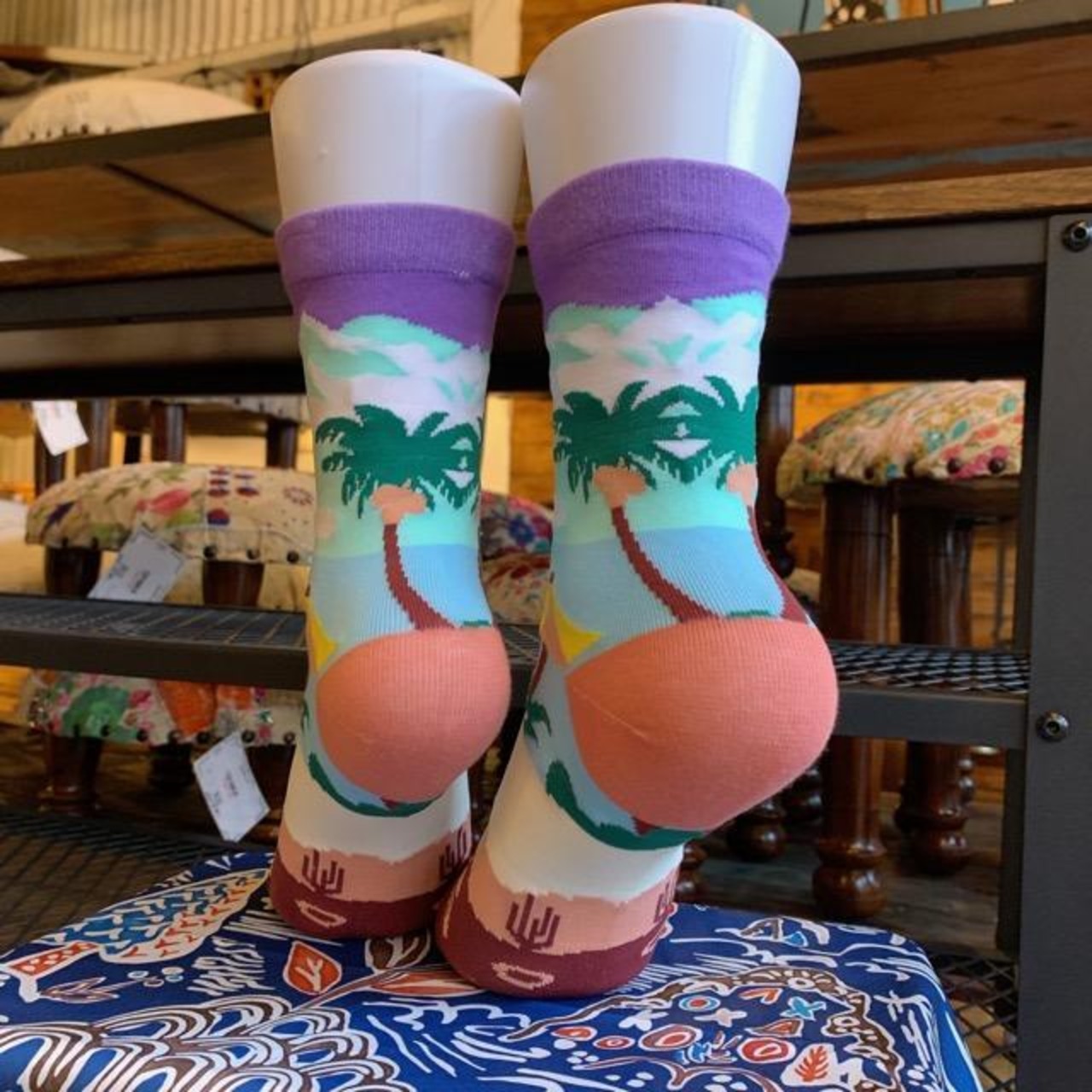 TOPANGA SOCKS  Lady's　　南の島ソックス