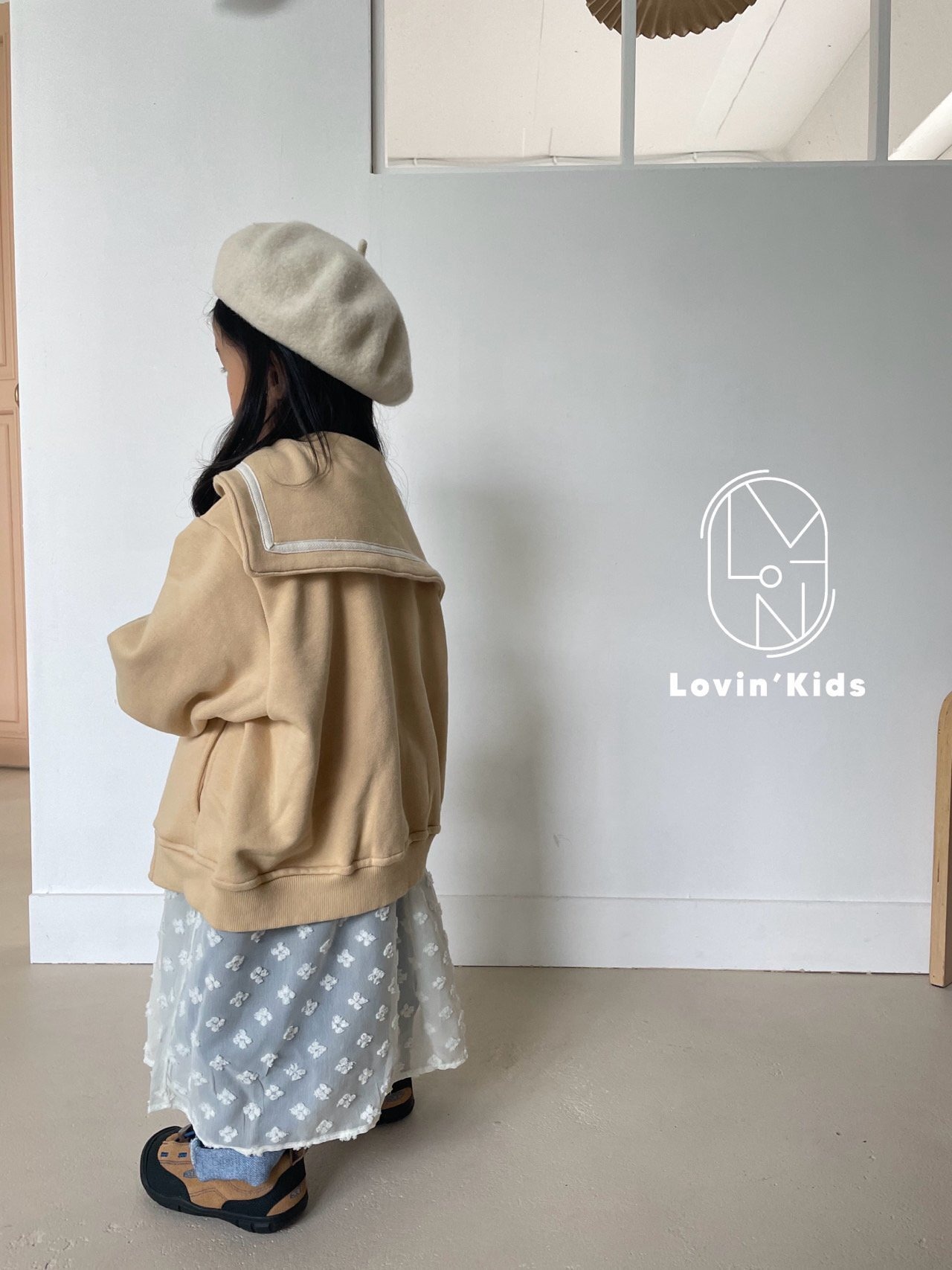 【Lovin'】セーラージャンパー 80〜130cm クリーム - 12