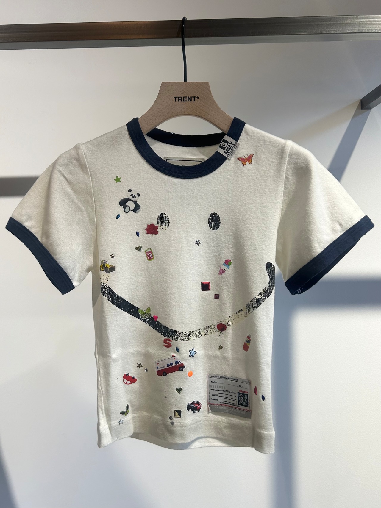 【25SS】Maison MIHARA YASUHIRO ミハラヤスヒロ / SMILYEFACE PT SK TEE / Tシャツ - 2