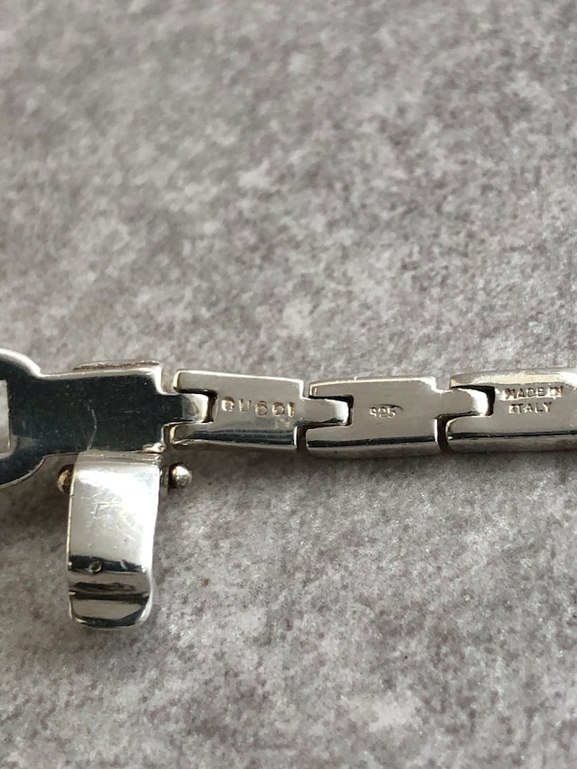 GUCCI グッチ ブレスレット シルバー SILVER925 vintage ヴィンテージ オールド eubebh