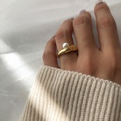 228R　 above pearlリング