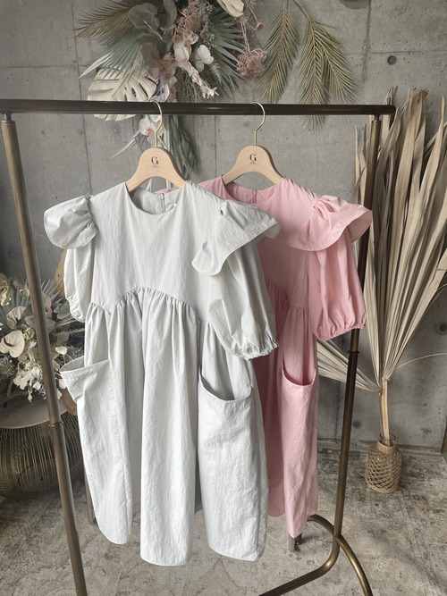 KIDS（original）パフスリーブワンピース