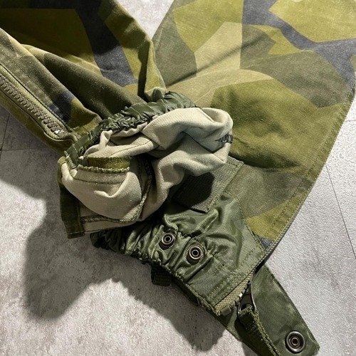 90-00s スウェーデン軍 民間 M90 スカンジナビア迷彩 フィールドパンツ 2015-16 170 75 20 80 kg w32 詳細写真14