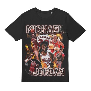 MICHAEL JORDAN S/S TEE  (black/white)