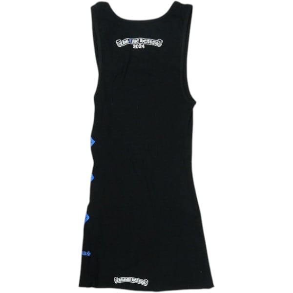 Size【M】 CHROME HEARTS クロム・ハーツ HAIRY CROSS RIB TANK BLACK