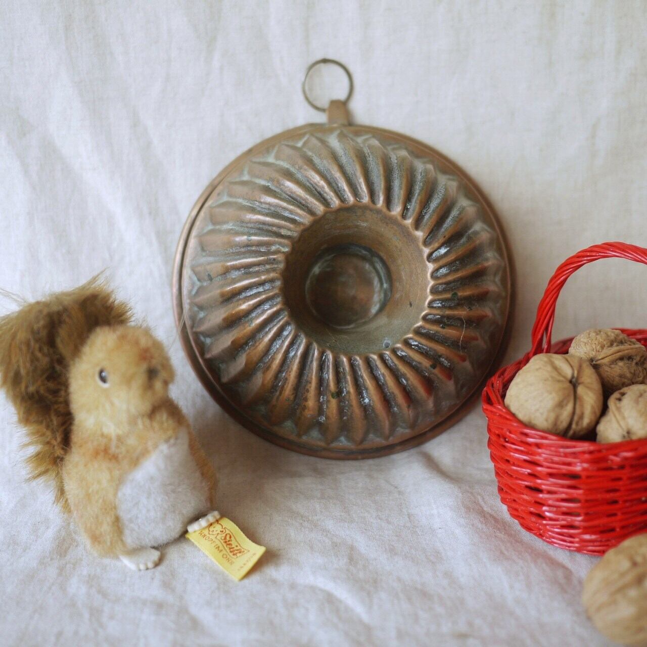 コッパーモールド クグロフ型 菓子型 ドイツ