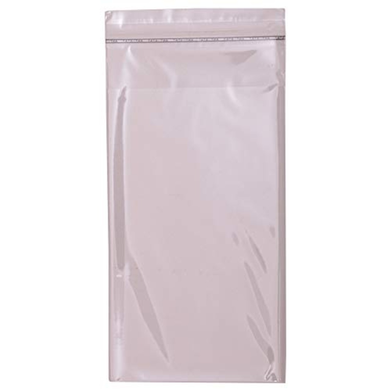 伊藤忠リーテイルリンク OPP袋 テープ付き (フタ付) 透明 封筒 包装 ラッピング 袋 厚さ0.03mm 【チケット類用】 100枚入