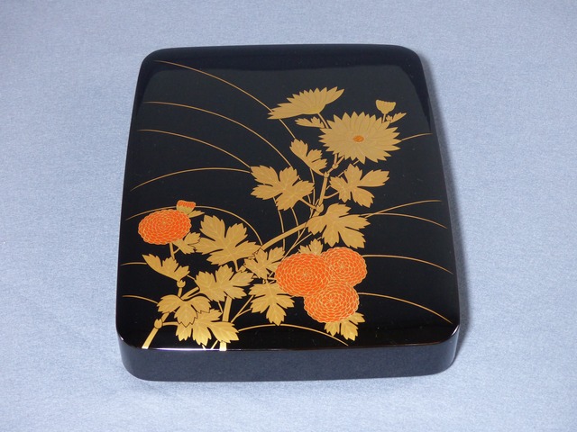 越前塗 溜塗 結び松 銘々皿 (五客) | 漆器 米永商店
