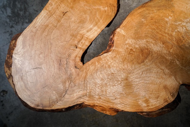 オークのコーヒーテーブル （高さ・カラー変更無料）