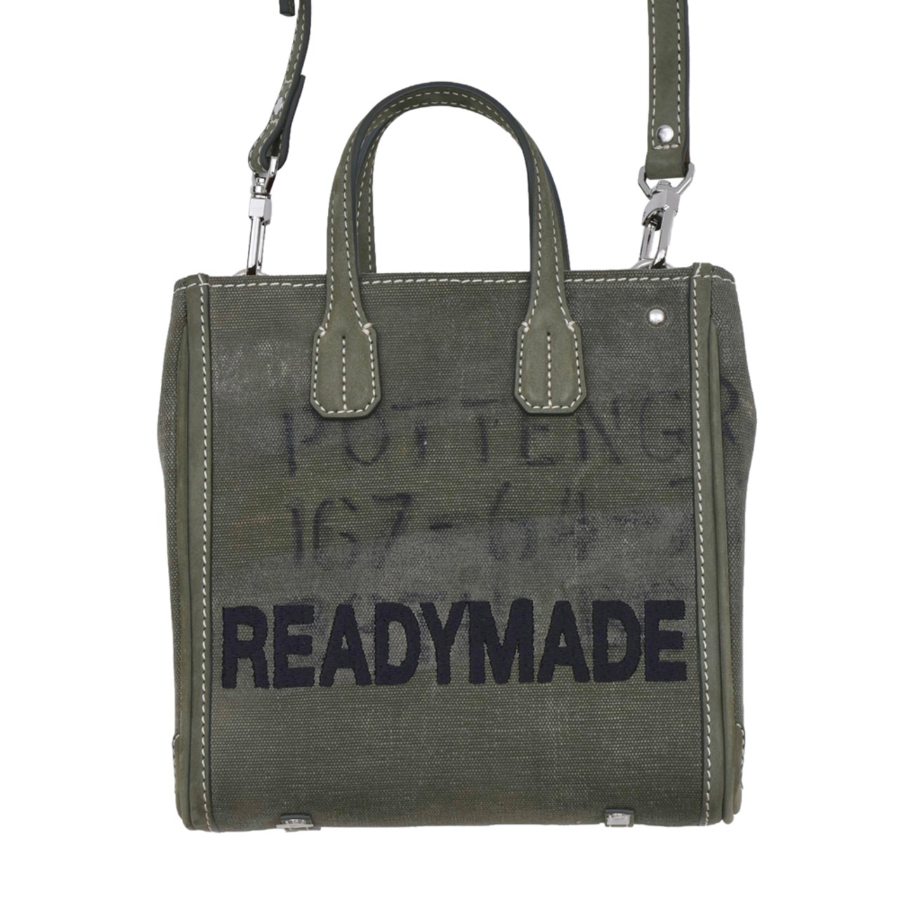 【READYMADE】RE-CO-KH-00-00-155/PEGGY BAG NANO/KHAKI - 1