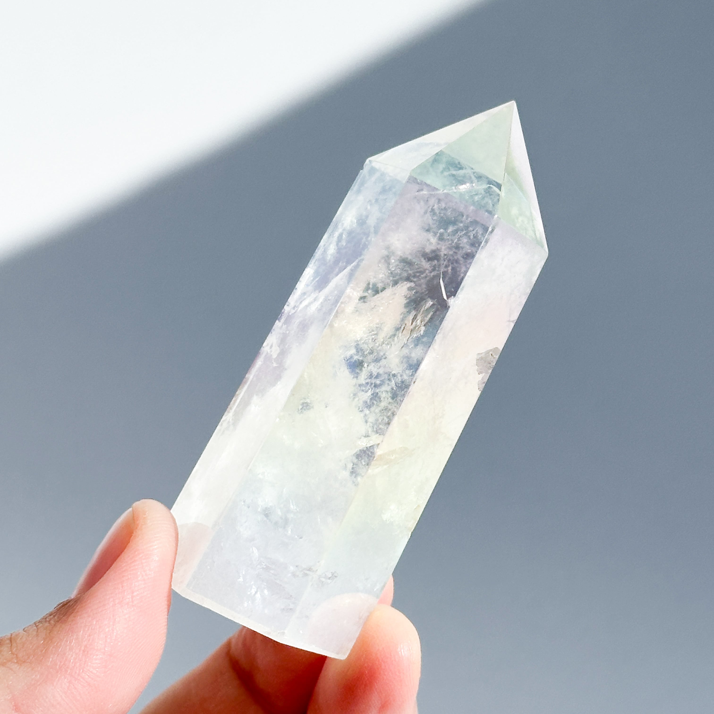 透明感◎エンジェルオーラクォーツ タワー84◇ Angel Aura Quartz