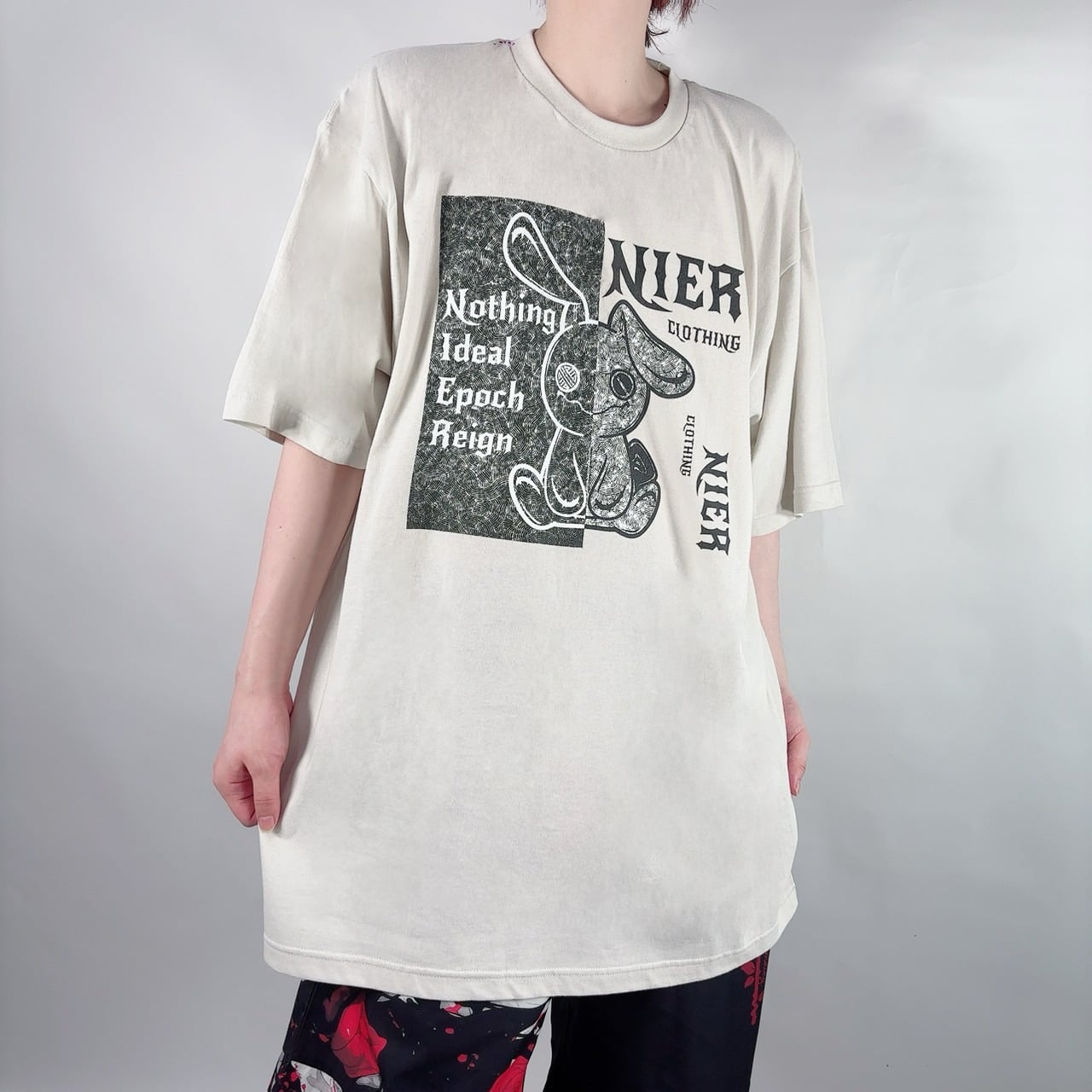先着50点限定55%OFF》3XL HALF MONOTONE NIER CUTSEW | NIER CLOTHING