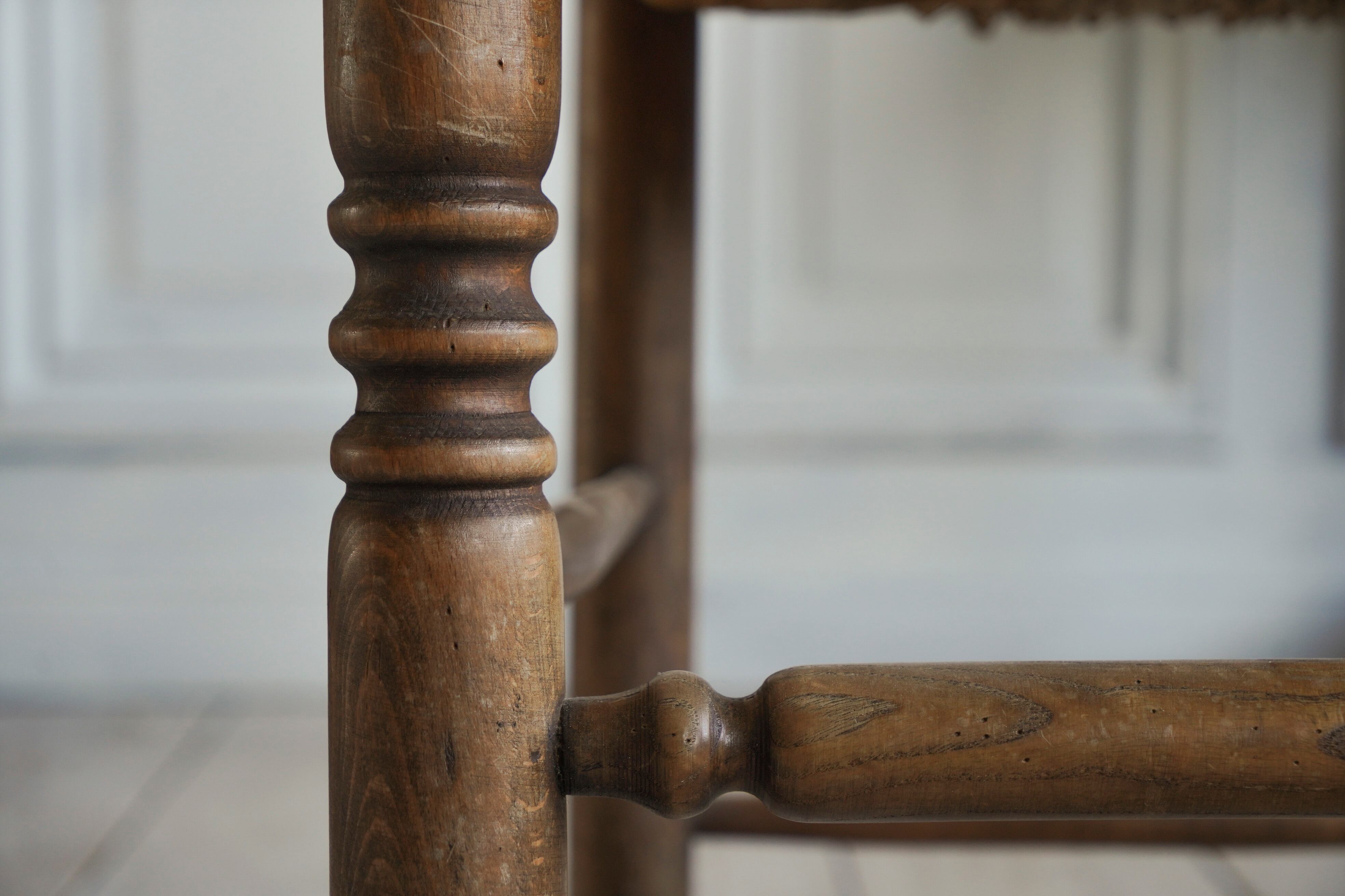 チェア/アンティーク/オーク/ラダーバックチェア/1900年代/空間