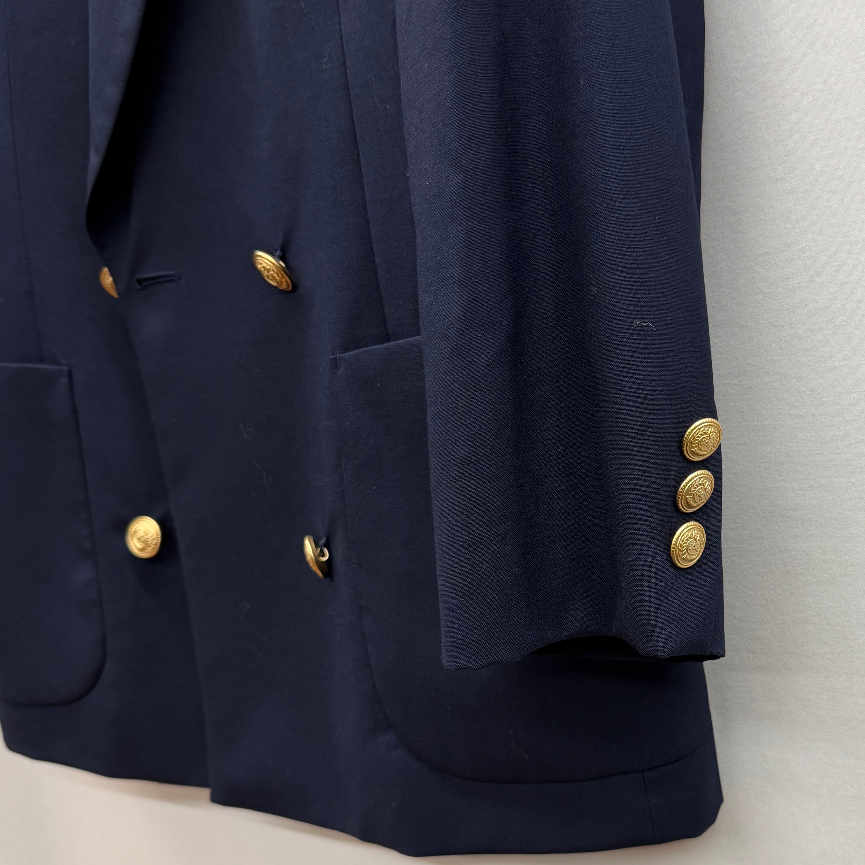 BURBERRYS】90s jacket バーバリー ブレザー 紺ブレ レディース | no