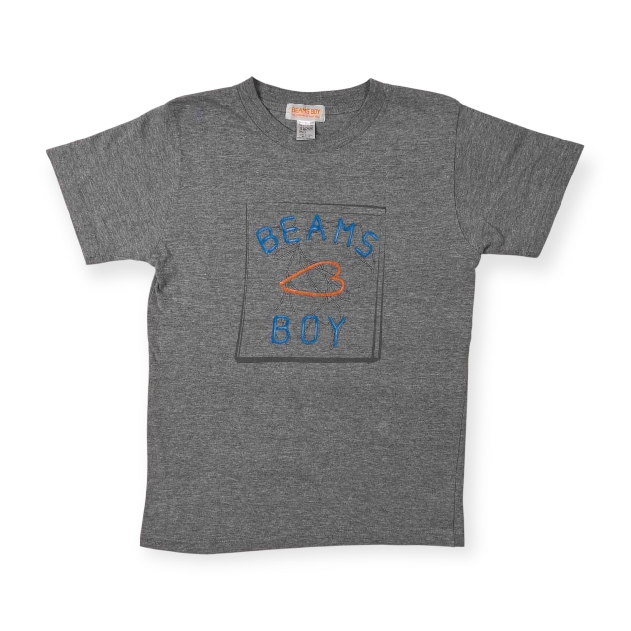 BEAMS BOY ビームス ボーイ プリント 半袖Tシャツ カットソー /グレー/レディース
