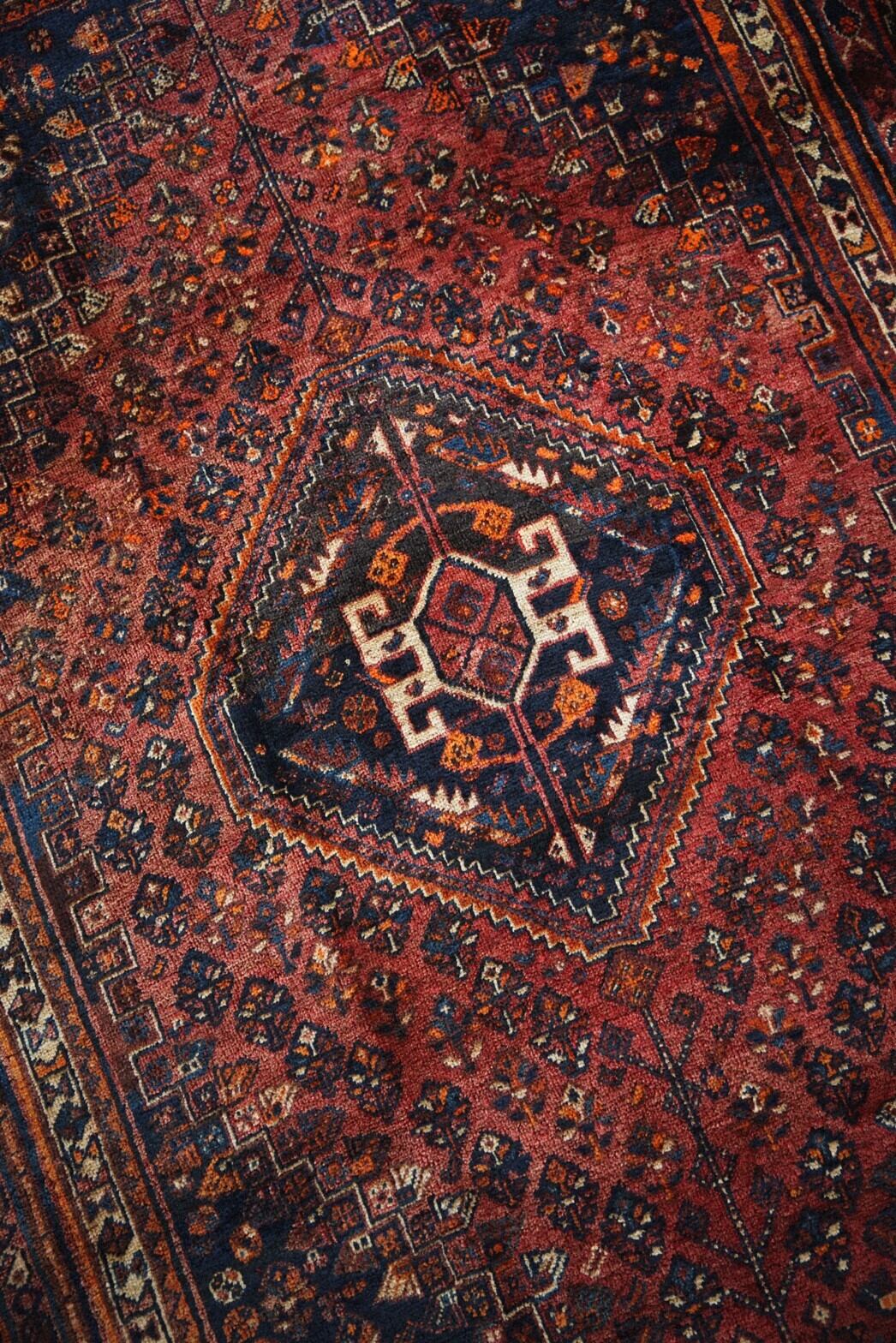 477-Vintage Qashqai rug