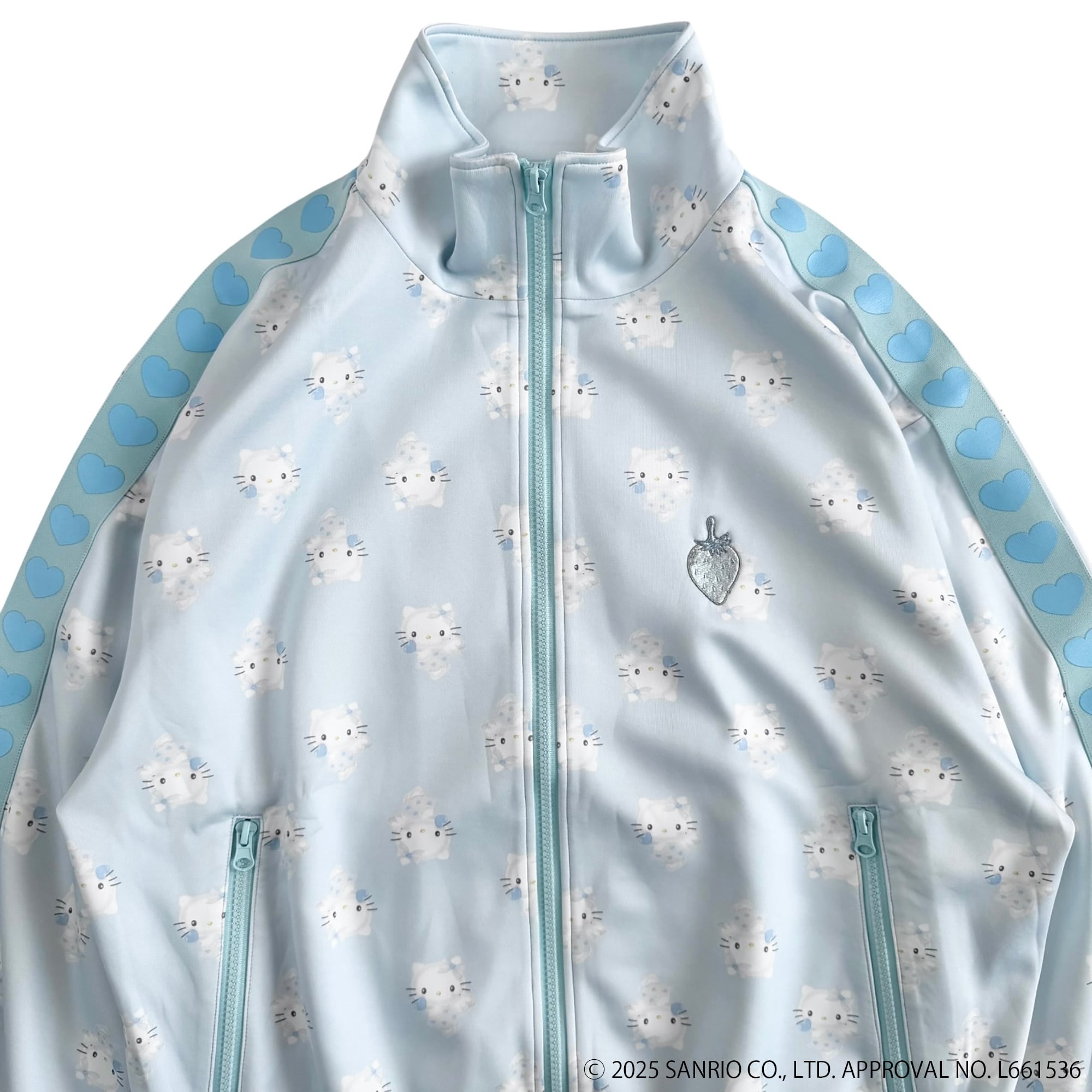 ハローキティ(エンジェル) ブルー トラックジャケット