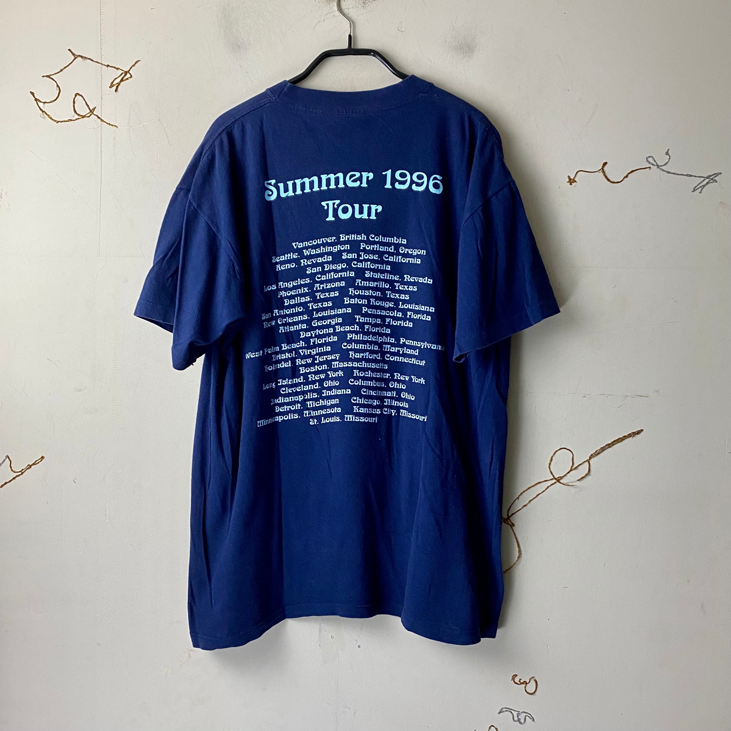 【古着】 THE MOODY BLUES ムーディーブルース バンドTシャツ 90年代 ムーディー・ブルース Tシャツ バンドTシャツ ブラック