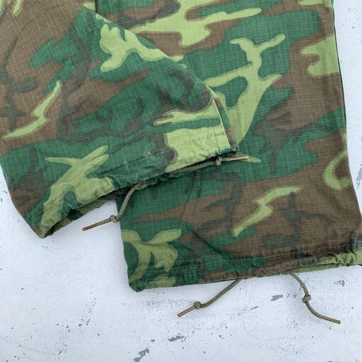 60's U.S.ARMY ERDL グリーンリーフカモ ジャングルファティーグ