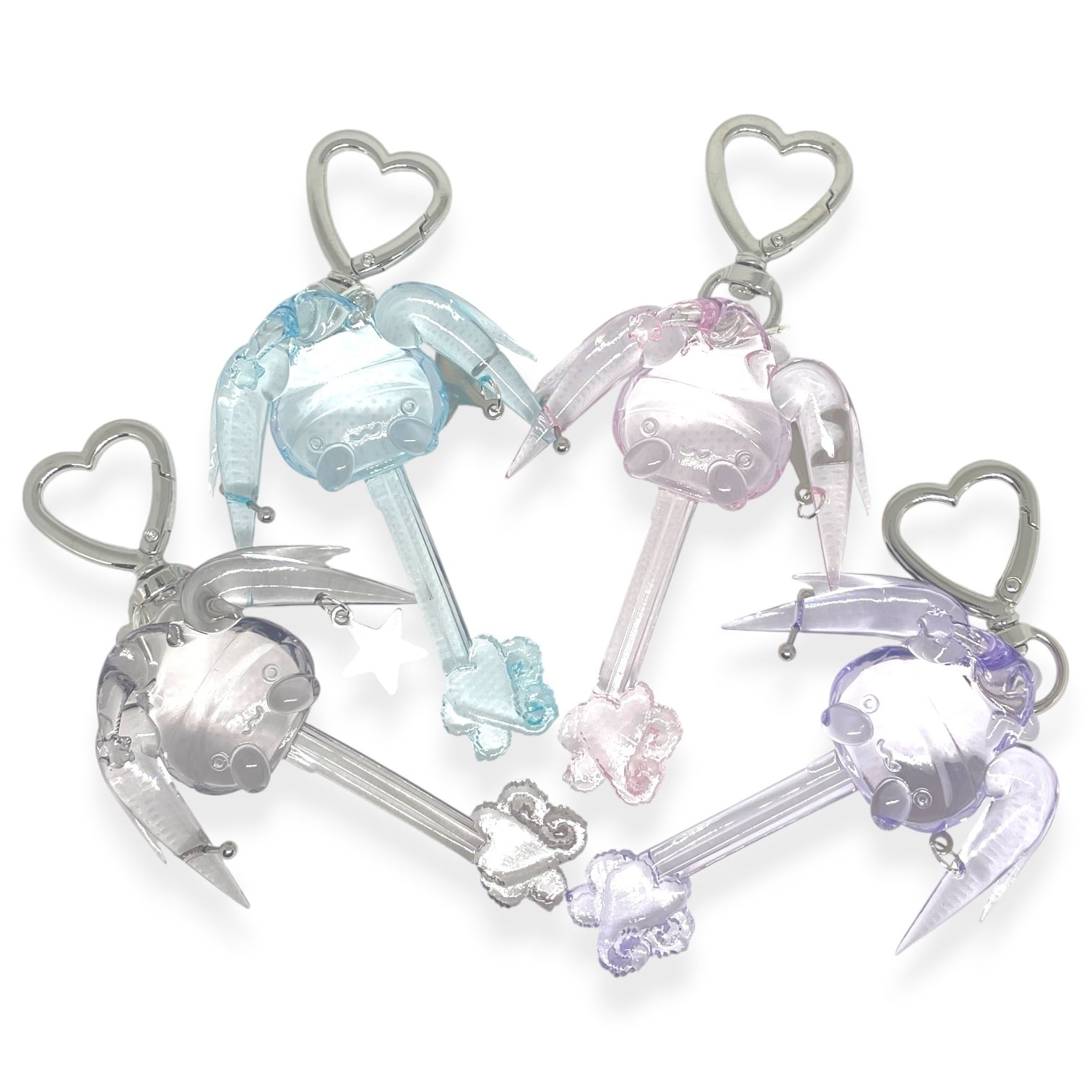 alldollscode * Fairy 3D Print Necklaceネックレス | transparent cave