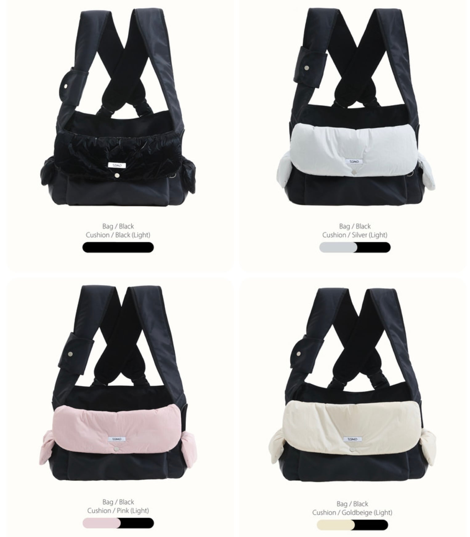 即納】《TOMO》 Unibag Nylon (Light /cushion） S size | dog&cat jmmmr