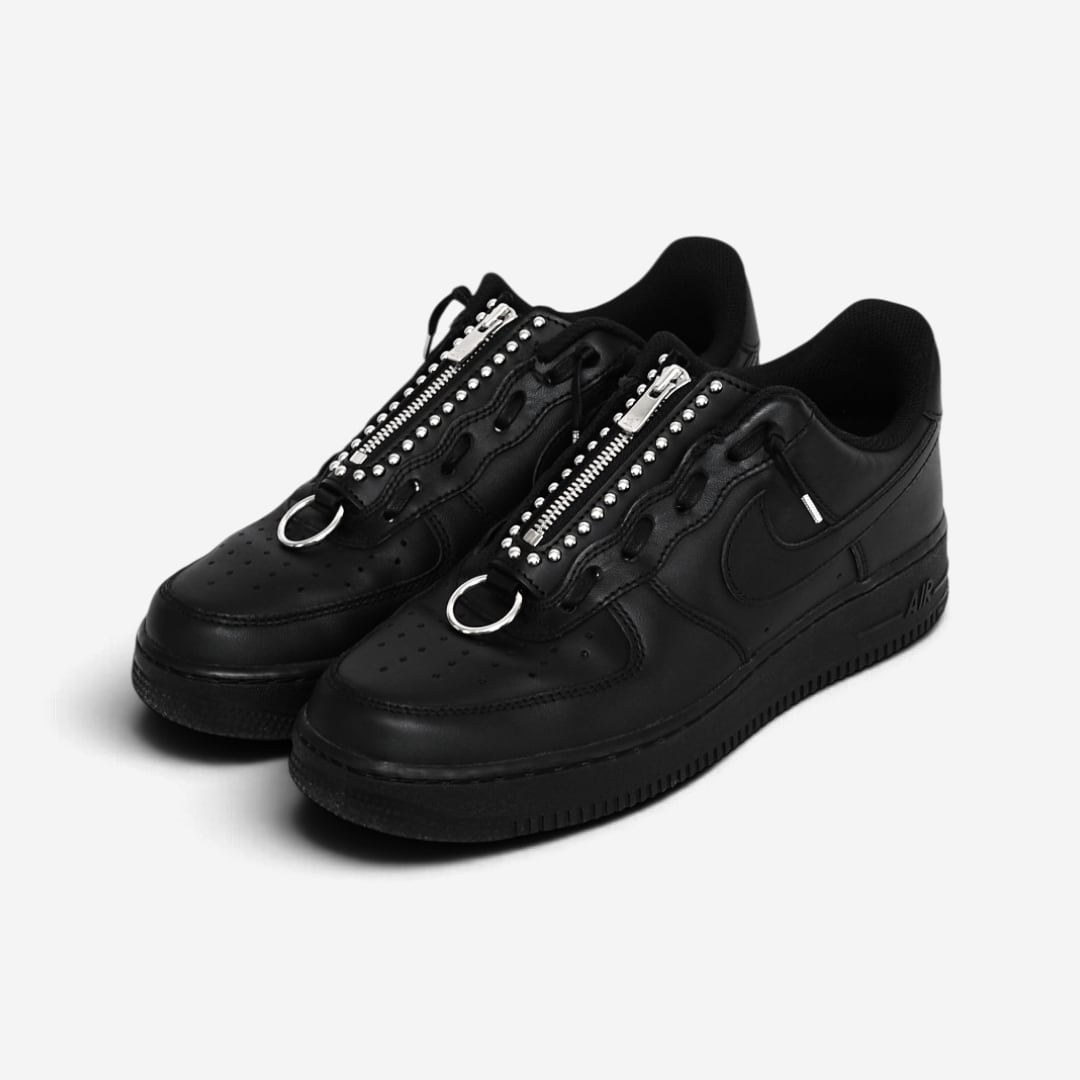 Af1 専用　カスタム AF1】カスタムジップパーツ/Custom Zipper Parts/Studs & Ring/Black