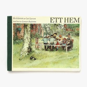 カール・ラーション「Ett hem - En bilderbok av Carl Larsson（わが家：カールラーションによる絵本）」《1984-01》