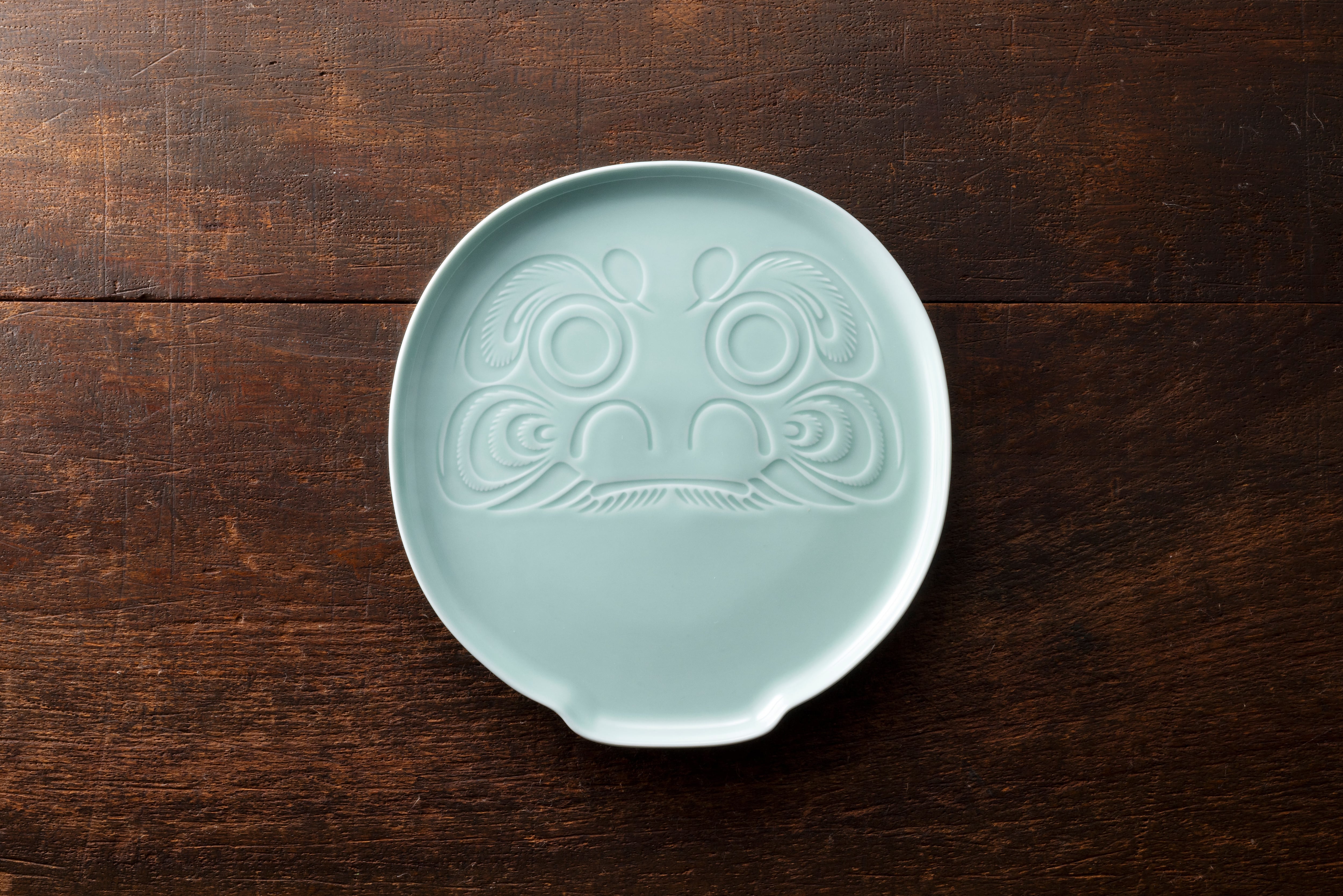 ふらっとだるま (だるまのお皿類） | toool / つーーーる