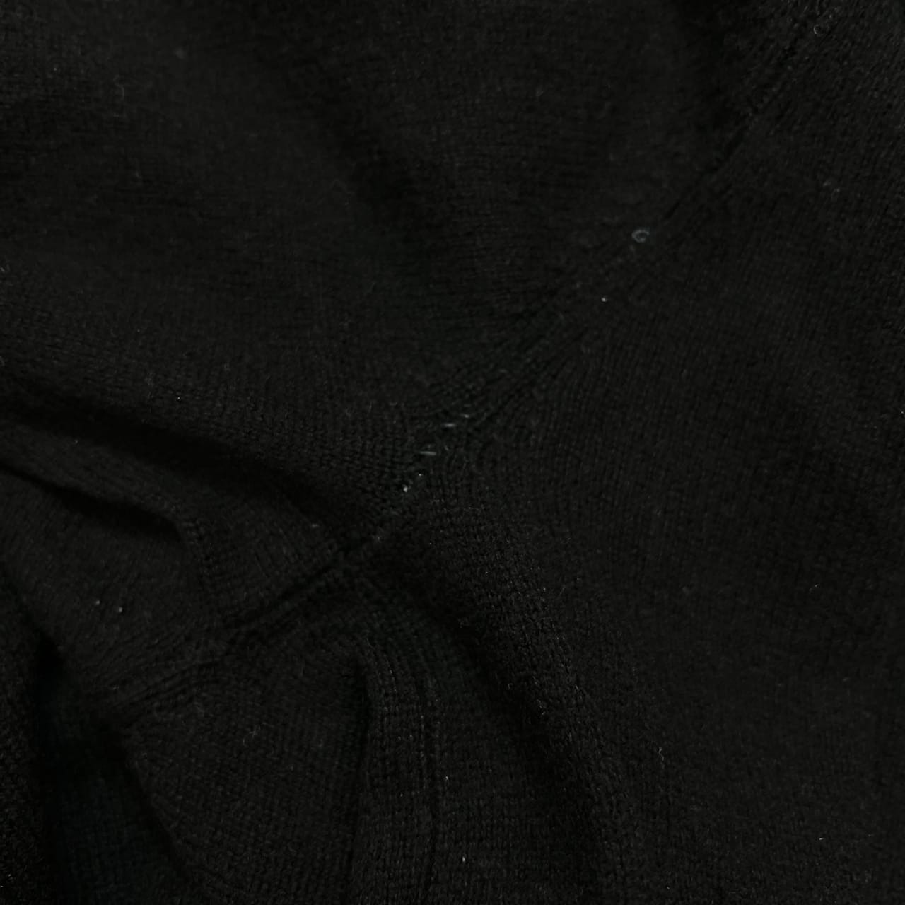 カシミヤ100% TAKASHIMAYA タカシマヤ 高島屋 Vネック カシミア ウール ニット セーター サイズ L /メンズ/ブラック