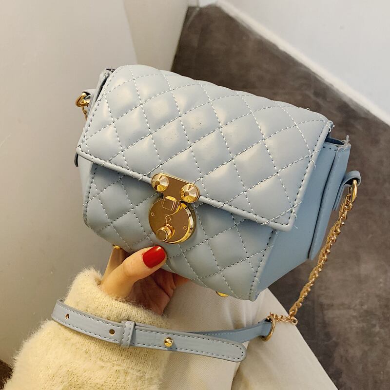 フェアリージェントルウィンドスモールバッグ2020人気新バージョンオールマッチメッセンジャーバッグ菱形チェーンファッションスモールスクエアバッグ 手作りハンドバック60388150886