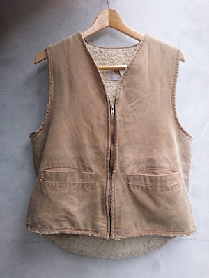 1970s Carhartt DUCK BOA VEST