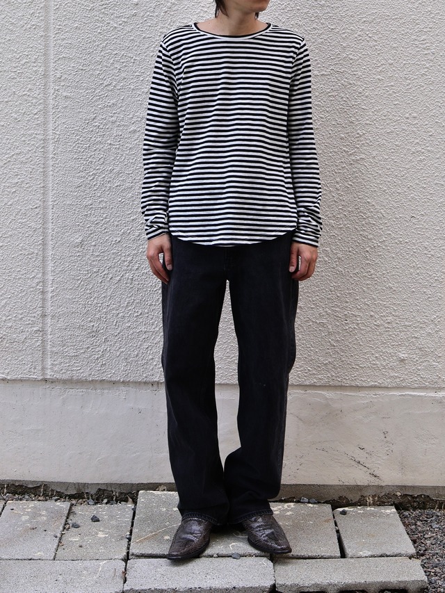 relax basic stripes tops