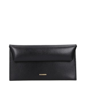 【新品】JIL SANDER ジルサンダー レディース 財布 レザー ブラック VL0029P4840001