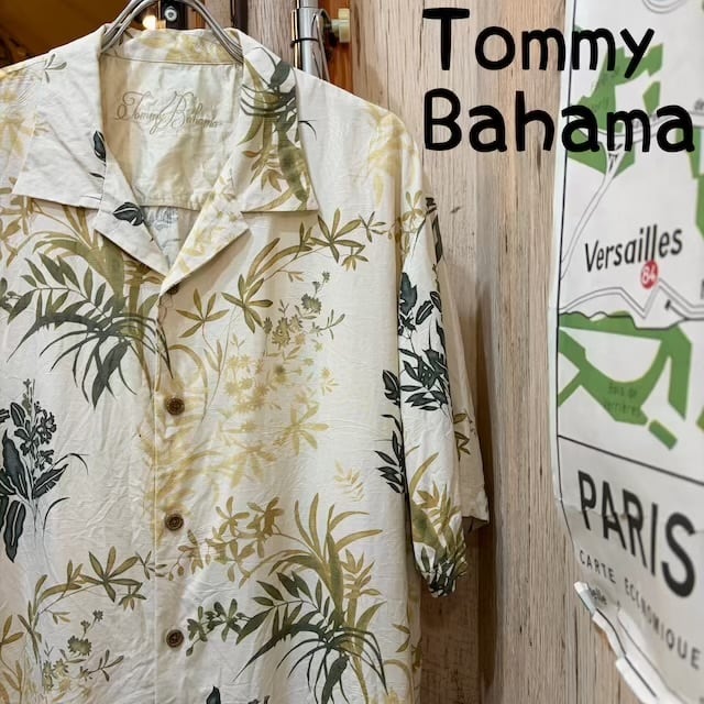 TommyBahama トミーバハマ シルク製アロハシャツ XL古着(2108) | 温古着新