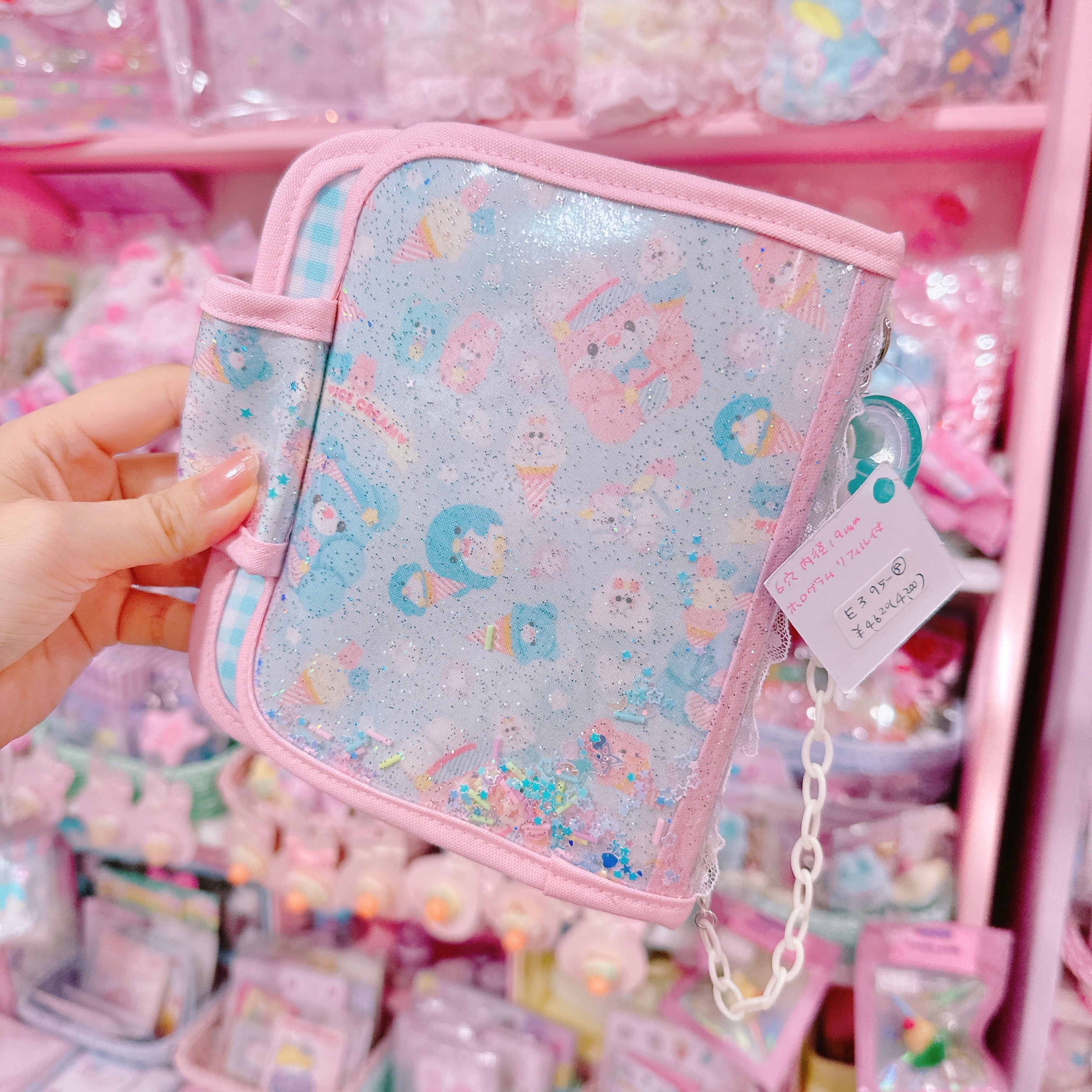 【E3】95-8 6穴シール帳（リフィル付き）