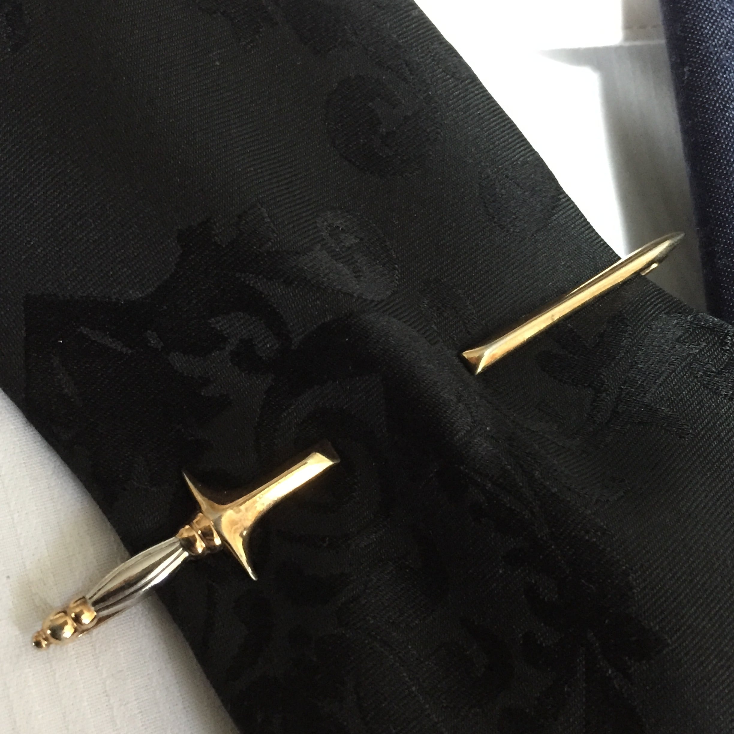 Vintage Sword Tie Clip by Swank