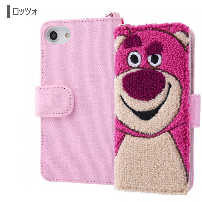 Iphone8 Iphone7 Iphone6s Iphone6 ディズニー トイストーリー サガラ刺繍 手帳型 ケース Stars