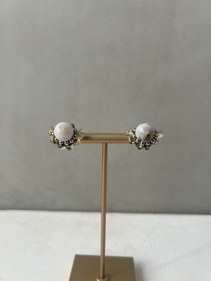 【天然石】オーシャンジャスパー/イヤリング